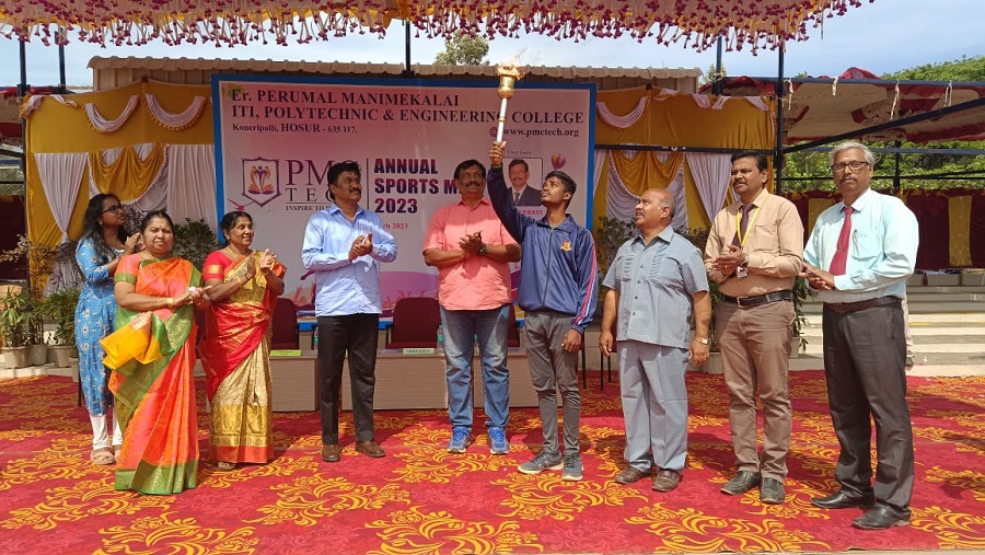 Sports Festival at PMC Tech College, Hosur