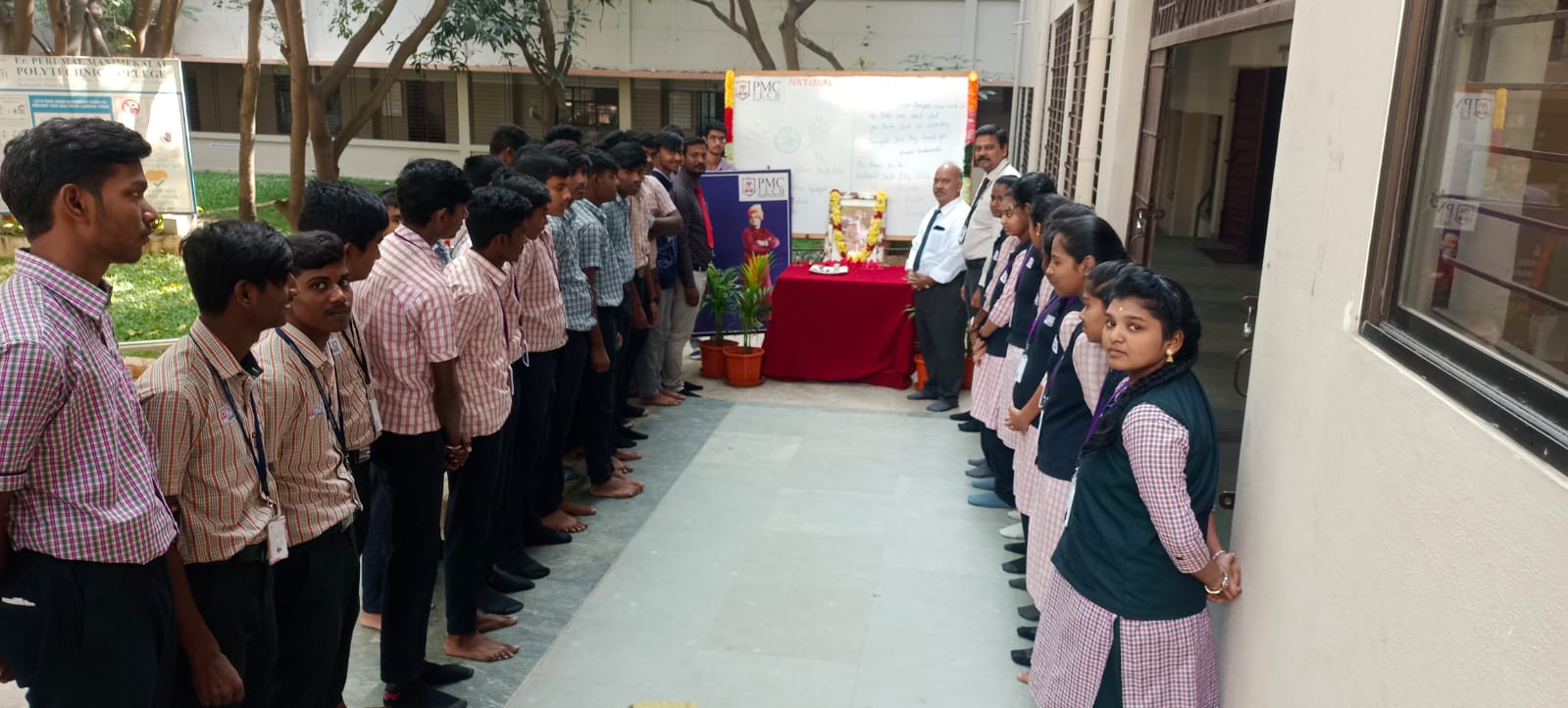 Swami Vivekananda’s Birthday & National Youth Day 2024 celebrated at PMC Polytechnic College.